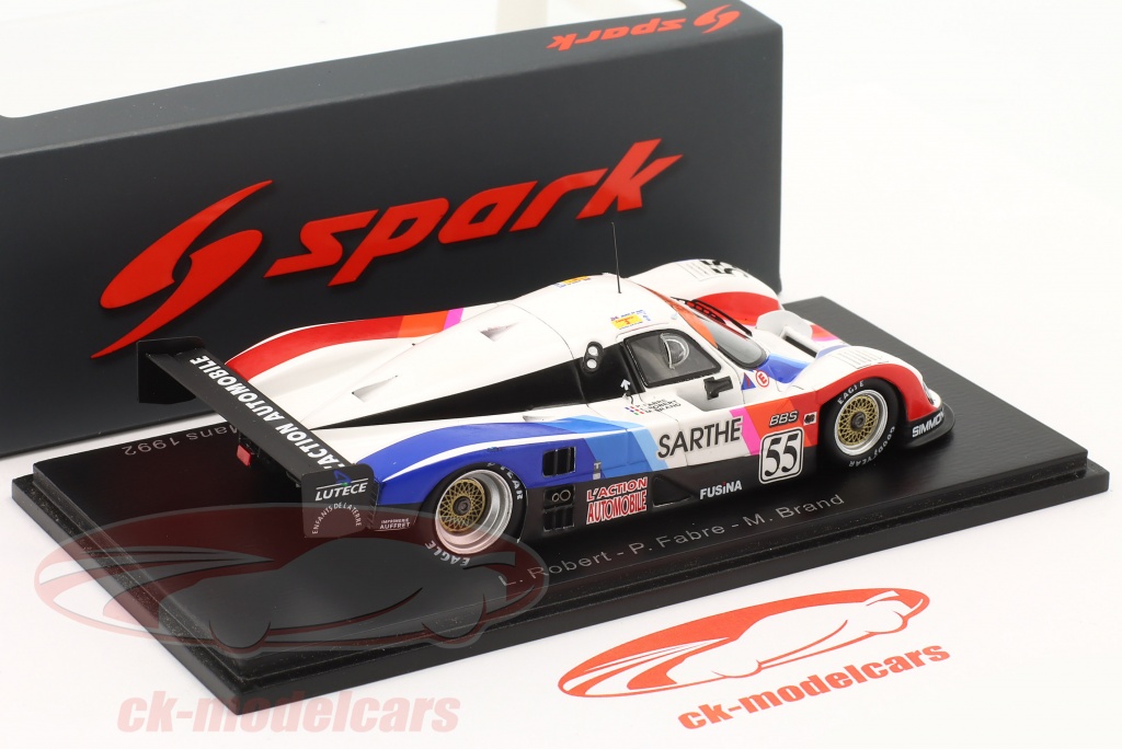 Cougar C28LM No.55 24H Le Mans 1992 L. Robert - P. Fabre - M. Brand