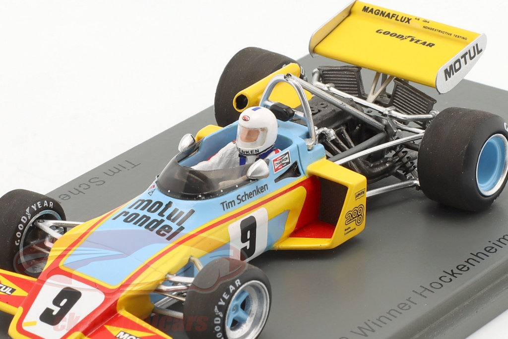 Spark 1:43 Tim Schenken Brabham BT38 #9 勝者 Hockenheim 方式 2 1972 S7438 ...
