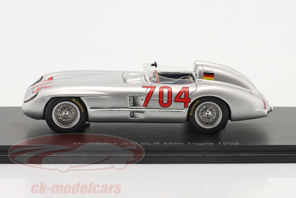 CMC Mercedes- Benz 300 SLR –Mille Miglia- 1955 # 704 Herrmann Limited Edition 2000 Stück 1:18