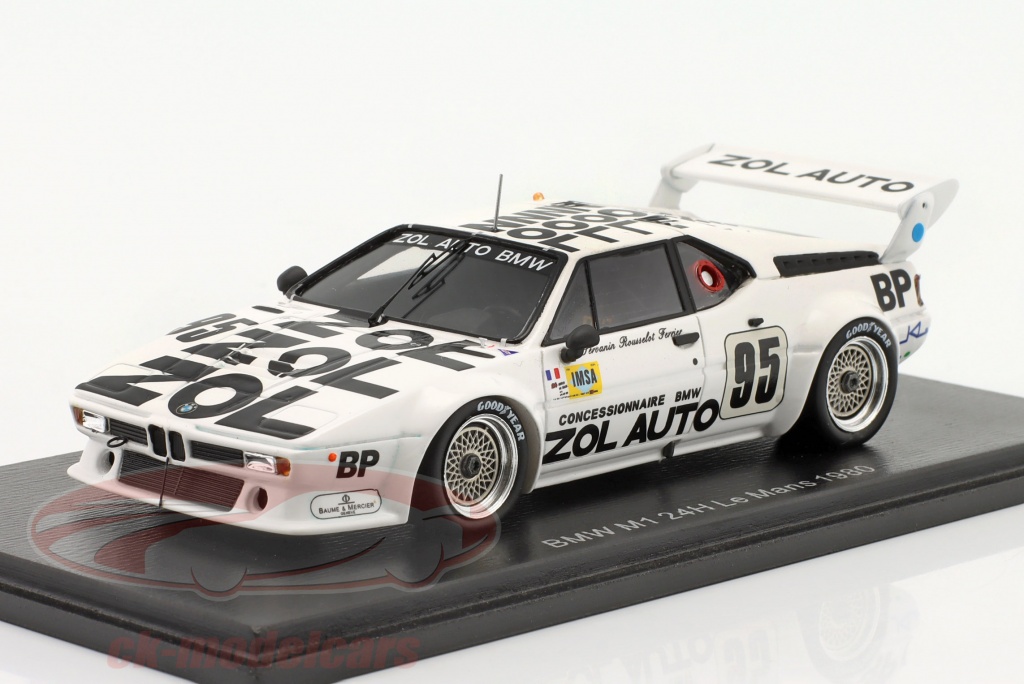 Maquette Kit 1/43 BMW M1 Wurth #52 Le Mans 1981 En Résine - Record - Occasion