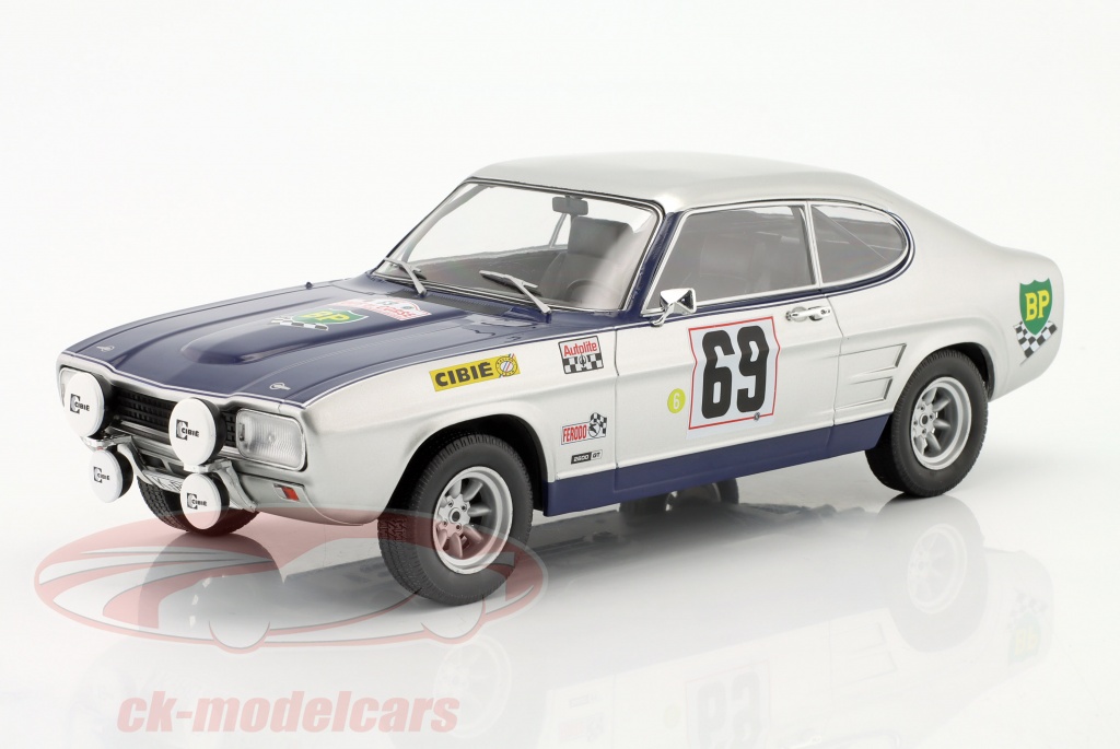 1/43 Renault 17 TS Rallye du Bandama 1973 J-F Piot F Jaubert Diecast
