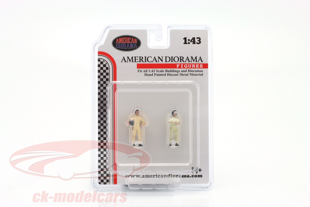 american-diorama-1-43-racing-legends-annees-60-personnages-set-ad76448/