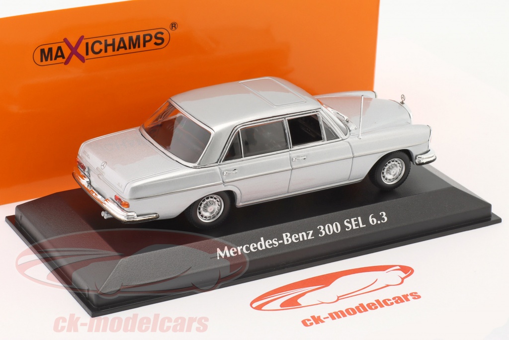 Mercedes 300 SEL 6.3 W109 blue (Maxichamps) 1:43