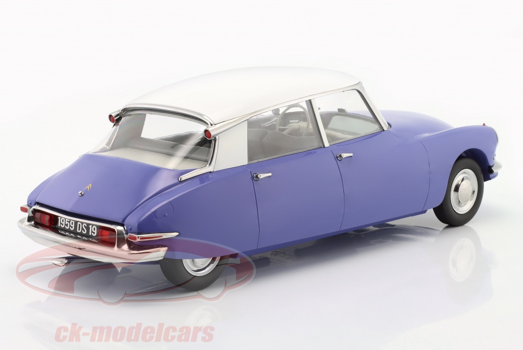 Norev 1:12 Citroen DS 19 建設年 1959 紫の / 白 121569 モデル 車