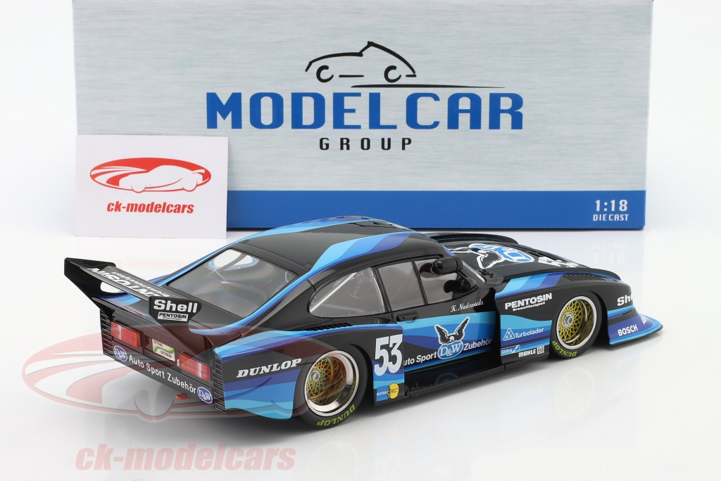 Modelcar Group 118 Ford Capri Turbo Gr. 5 53 DRM 1980 Klaus