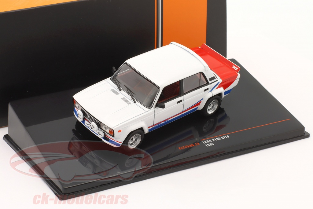 Ixo 1 43 Lada 2405 VFTS Year 1983 White Red Blue CLC452N 22 Model ixo-1-43-lada-2405-vfts-year-1983-white-red-blue-clc452n-22-model