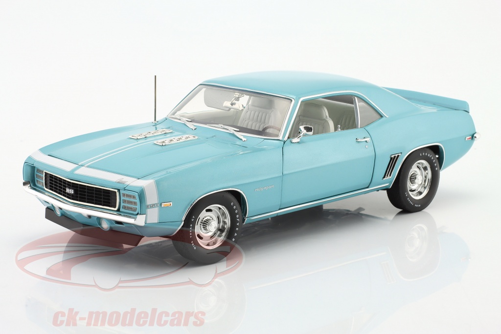 gmp-1-18-chevrolet-camaro-rs-350-hardtop-year-1969-light-blue-a1805725ty/