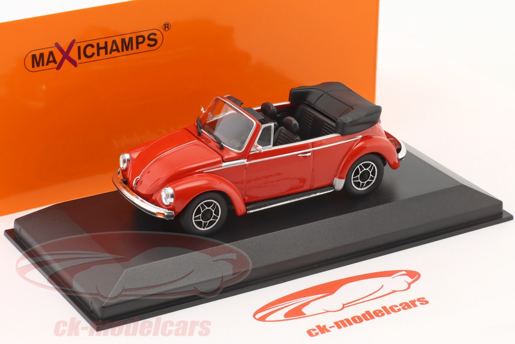 Maxichamps 1/43 - Volkswagen 1303 Cabriolet 1979 - Réf 940055131