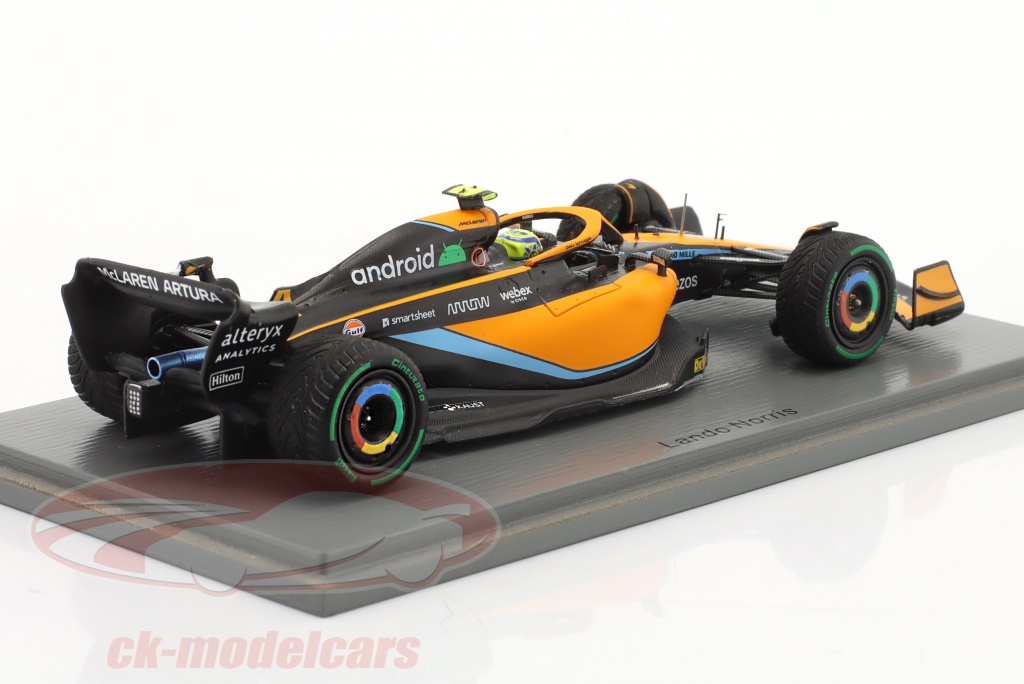 Maquette 1:43 McLaren MCL36 Lando Norris - GP D'Emilie-Romagne 2022 - Spark - Occasion