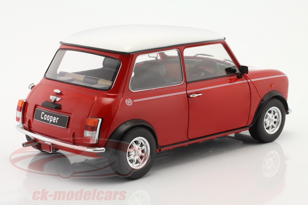 KK-Scale 1:12 Mini Cooper rouge / Blanc RHD KKDC120054R modèle voiture ...