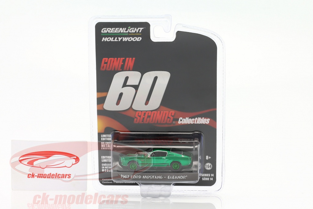 Miniatura Carro Ford Mustang Cobra (1981) - GL Muscle - Série 25- 1:64