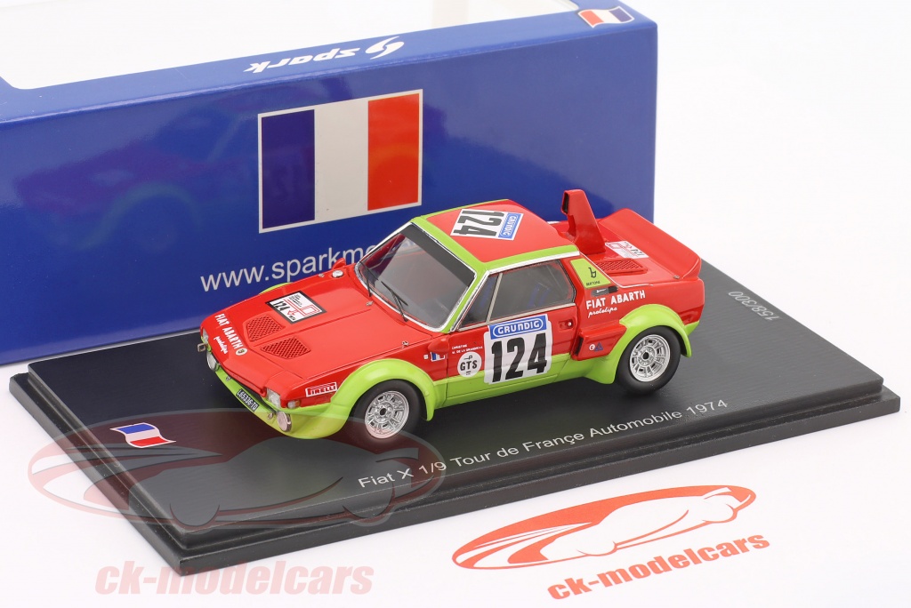 Modèle Réduit Spark Citroën SM Tour De France Auto 1972 N°33 - échelle 1:43 - Neuf