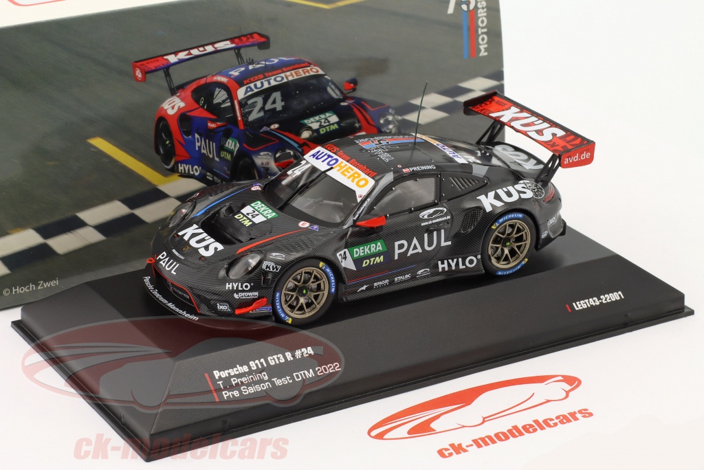 Porsche 911 RSR Pre-Season Test Car 2020 1:18 Ixo Models - 19 anos! Loja on-line de miniaturas