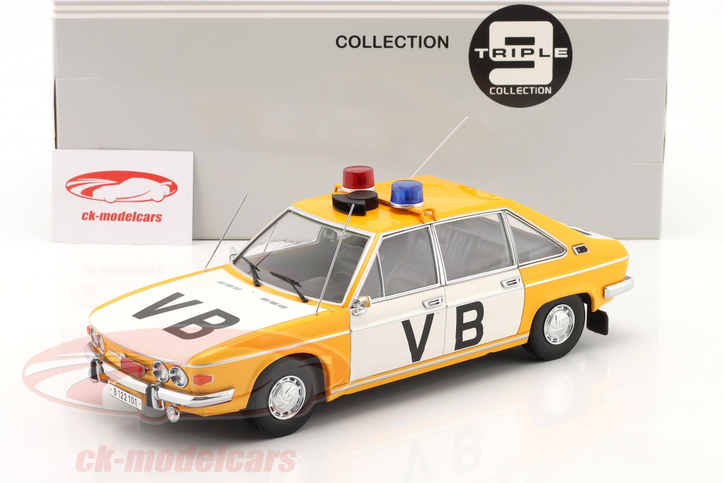 Triple9 1:18 Tatra 613 Cuerpo De Bomberos Checoslovaquia 1979 Rojo Blanco T9 1800295