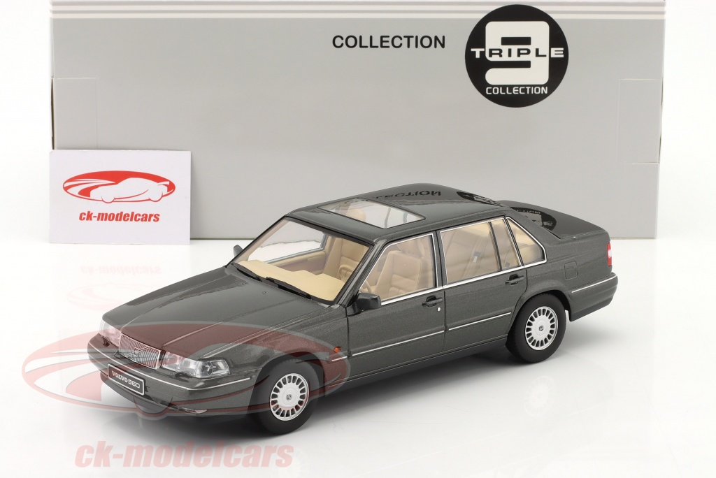 Modèle Réduit Volvo 960 1996 Triple 9 - Échelle 1:18, Greenlight, Couleur Rouge