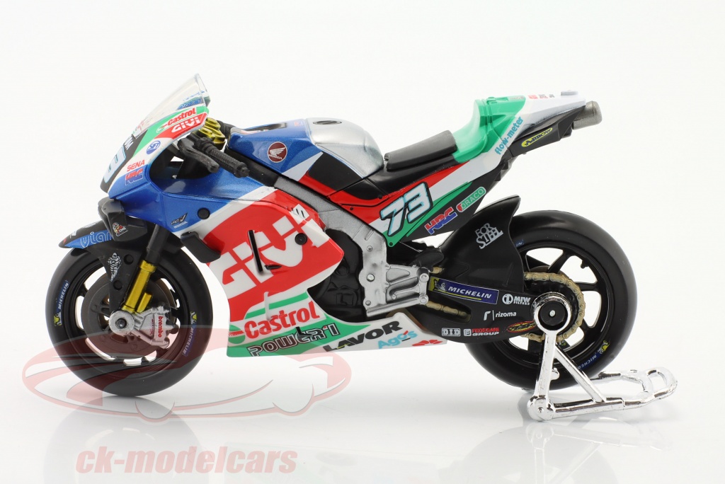 Alex Marquez MotoGP Modell 1/18 - Honda RC123V 2021 Nr.73 Metall Modell
