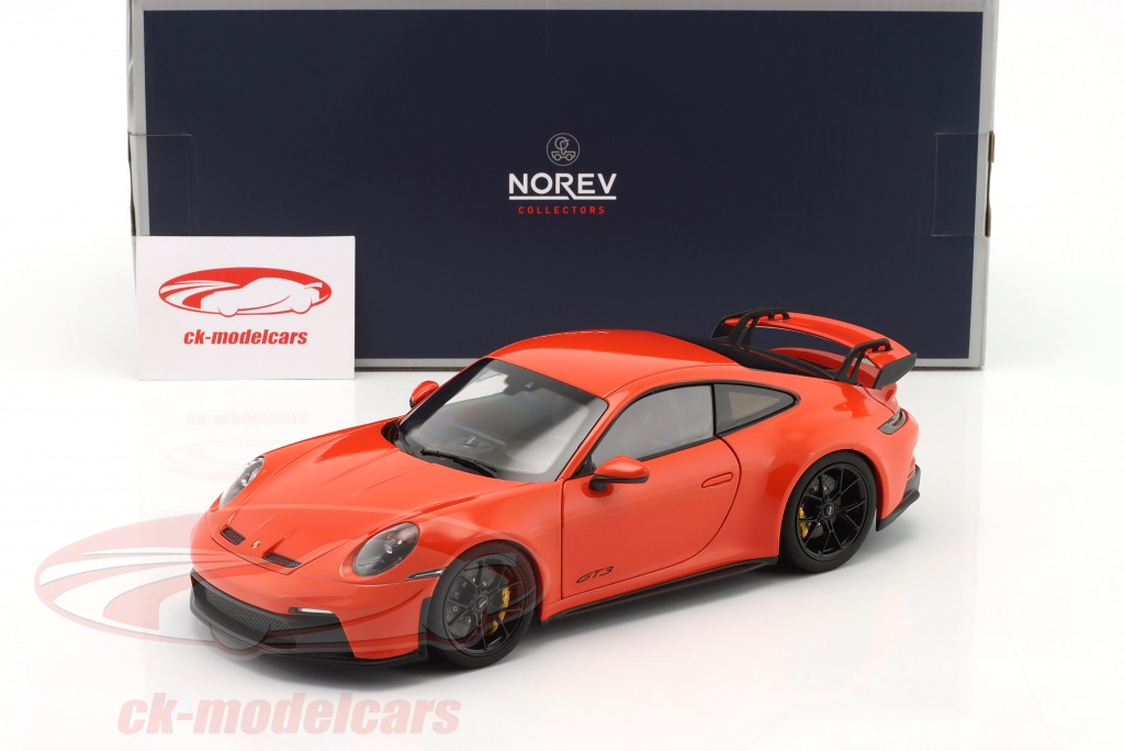 Norev 1:18 Porsche 911 (992) GT3 建設年 2021 溶岩 オレンジ 187300