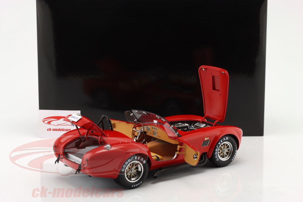 Kyosho 1:12 Shelby Cobra 427 S/C 建設年 1965 赤 08633R モデル 車  
