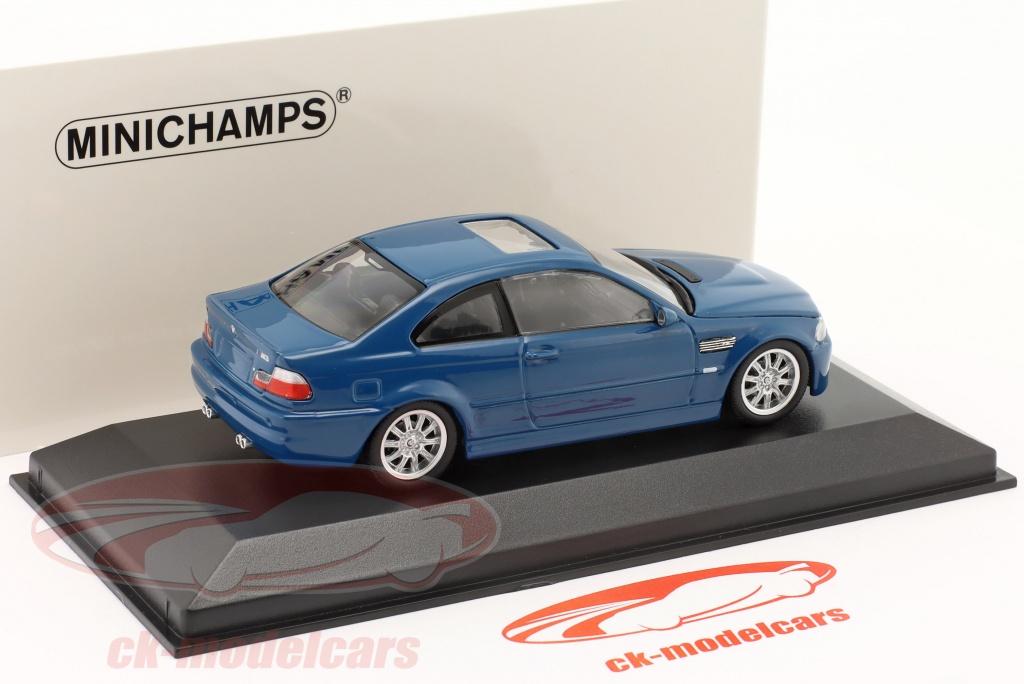 Minichamps 1:43 BMW M3 Coupé (E46) Baujahr 2001 laguna seca blau