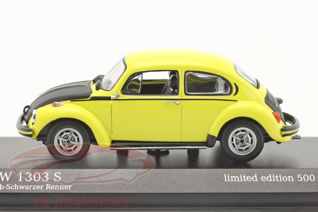 MOTOR MAX 1/24 - VW Coccinelle Taxi Jaune & Blanc (Fourgon) - Modèle Réduit Neuf