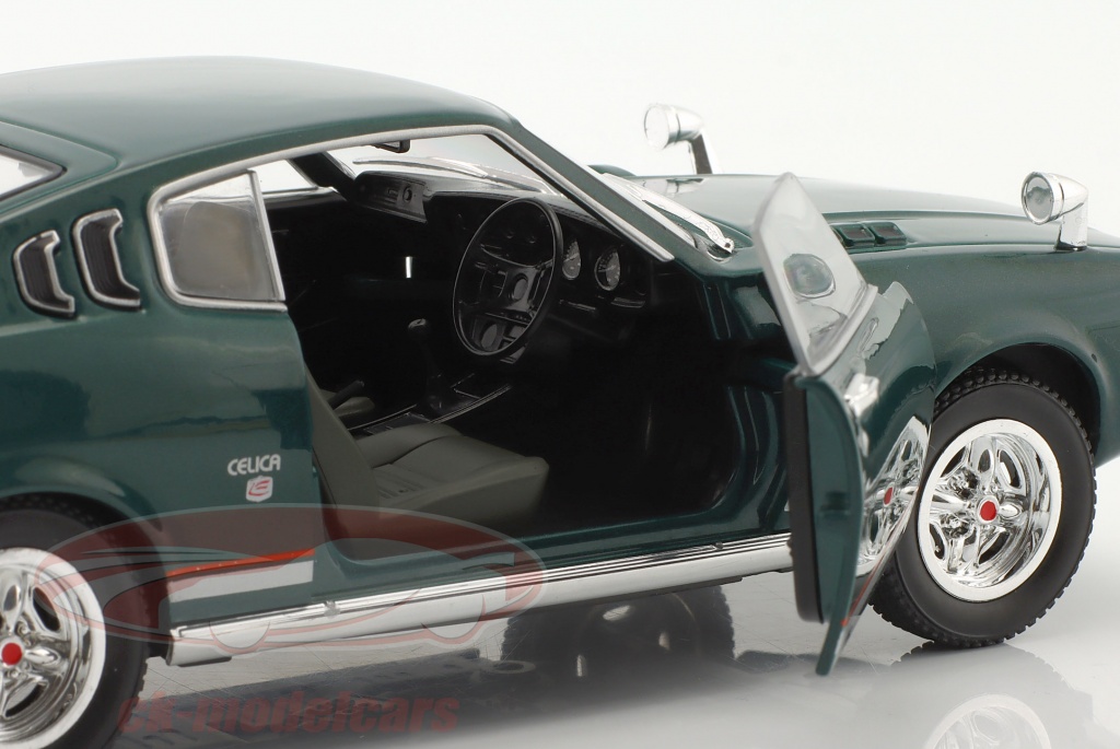 WhiteBox 1:24 Toyota Celica LB 2000 GT RHD 濃い緑色 メタリック WB124142-O モデル 車 ...