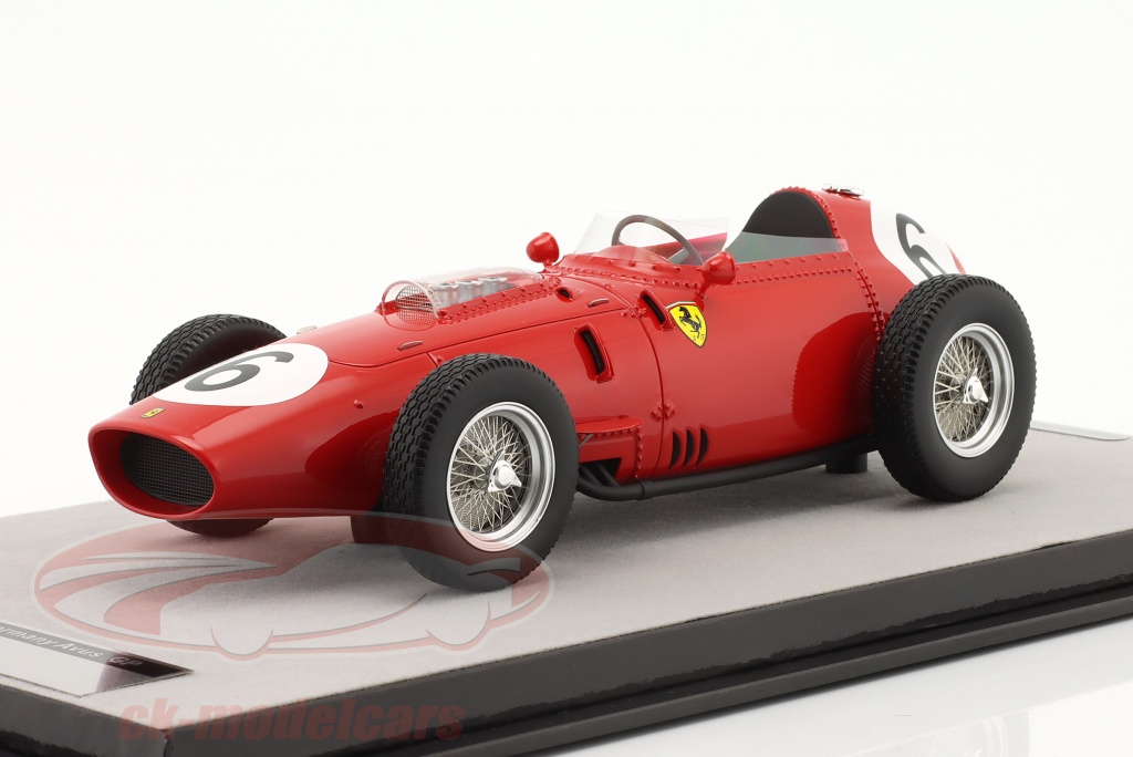 Tecnomodel Mythos Ferrari Dino 246 F1 - GP France 1958 - Échelle 1/18 - Résine