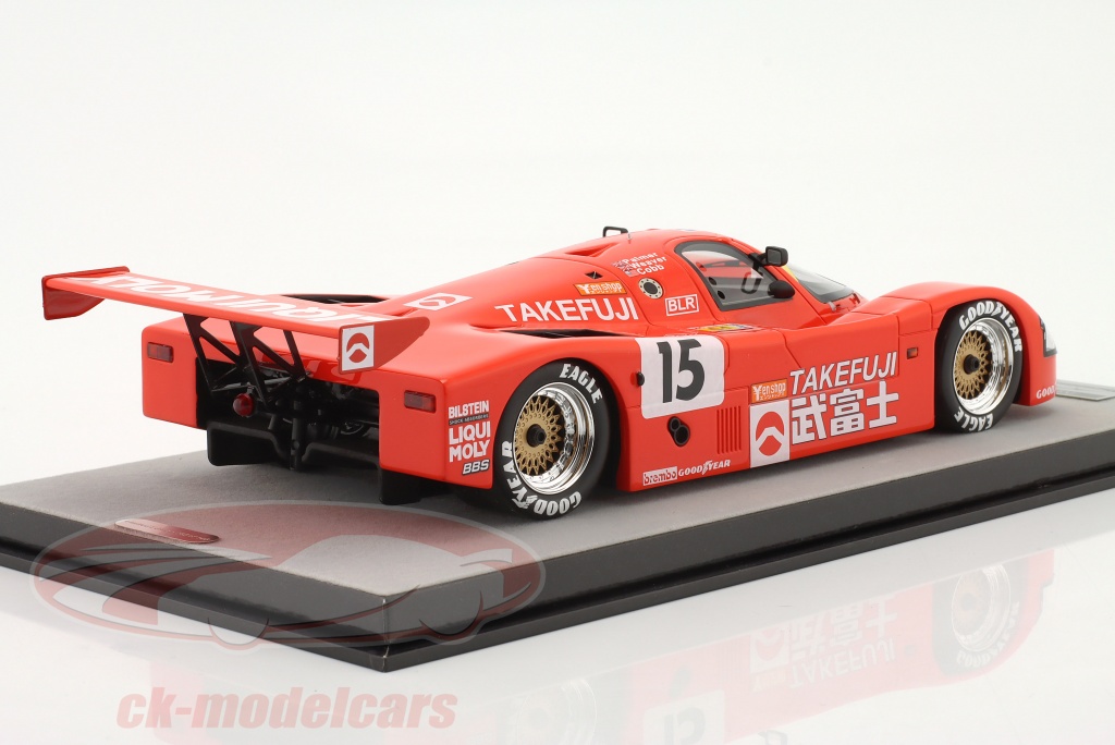 Spark 1/43 Porsche 962C GTI #15 - 3e WEC Fuji 1987 - Baldi & Thackwell - Résine