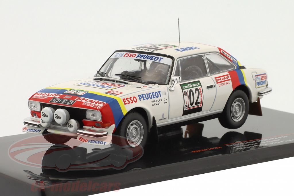 ixo-1-43-peugeot-504-coupe-v6-no02-winner-rallye-ivory-coast-1978-nicolas-gamet-rac417a22/