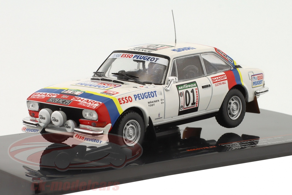ixo-1-43-peugeot-504-coupe-v6-no01-2nd-rallye-ivory-coast-1978-maekinen-todt-rac417b22/