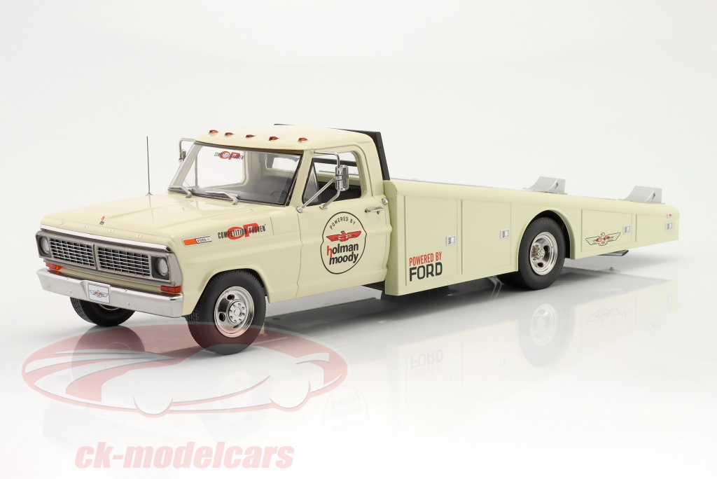 gmp-1-18-ford-f-350-ramp-truck-holman-moody-ano-de-construccion-1970-crema-blanco-a1801417/