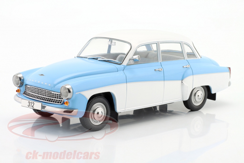 modelcar-group-1-18-wartburg-312-light-blue-white-mcg18300/