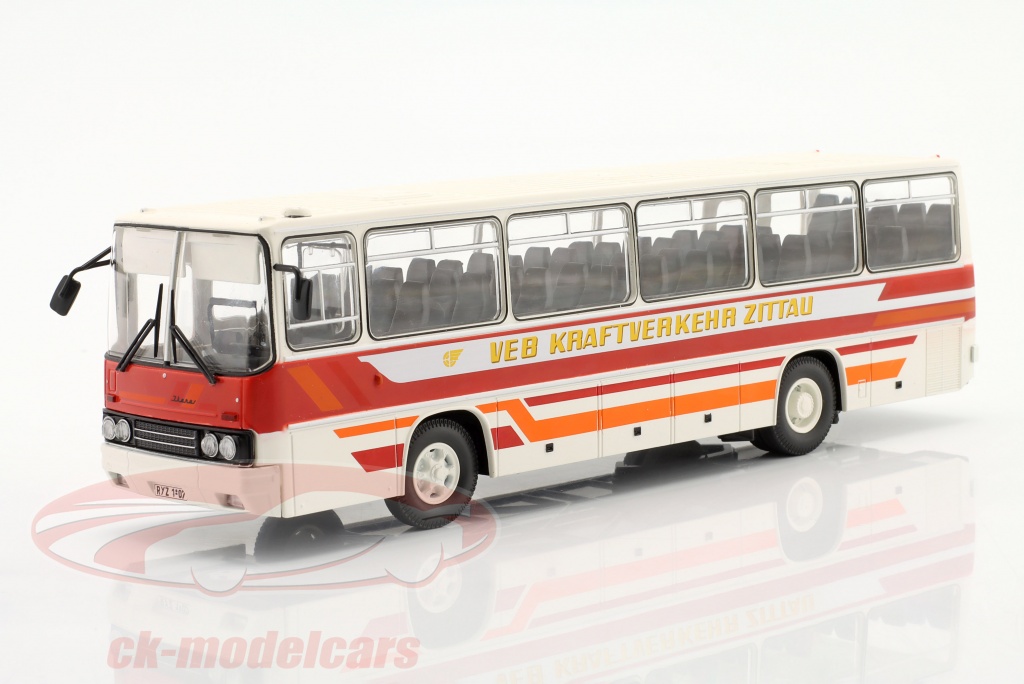 premium-classixxs-1-43-ikarus-256-bus-veb-transport-motorise-zittlau-blanc-rouge-orange-pcl47125/