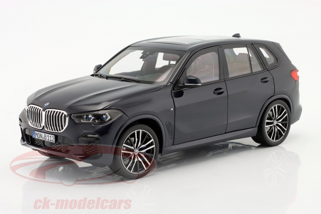Miniature Voiture Kyosho 1/18 – BMW X5 3.0d Bleue – Modèle Neuf