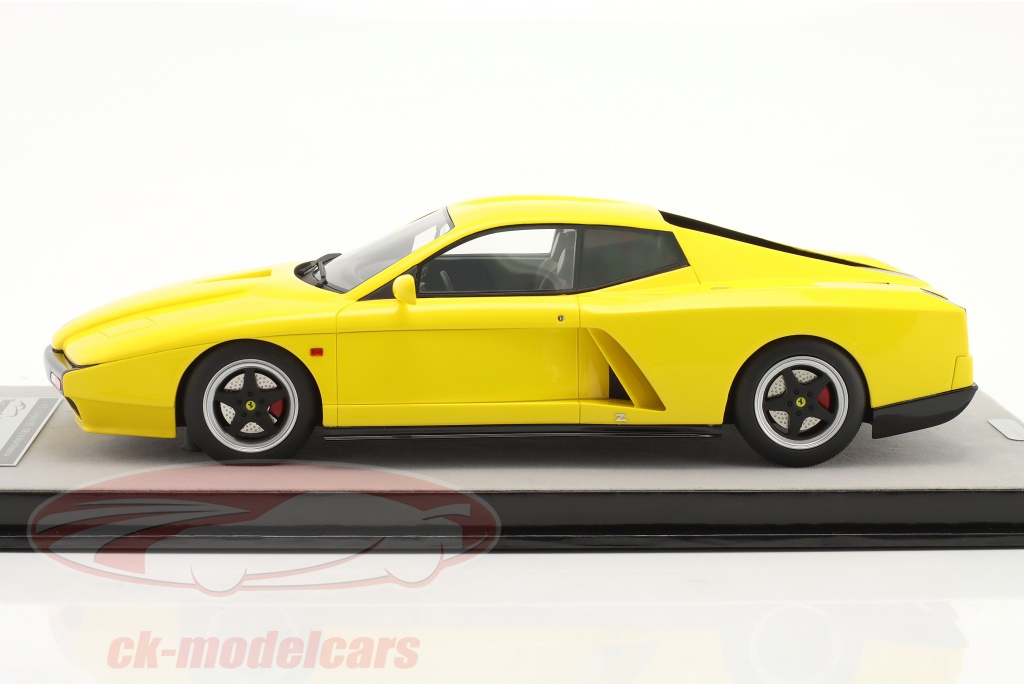 Miniature Tecnomodel 1/18 - Ferrari F.Z. Zagato 93 (1993) - Couleur Argent - Neuve