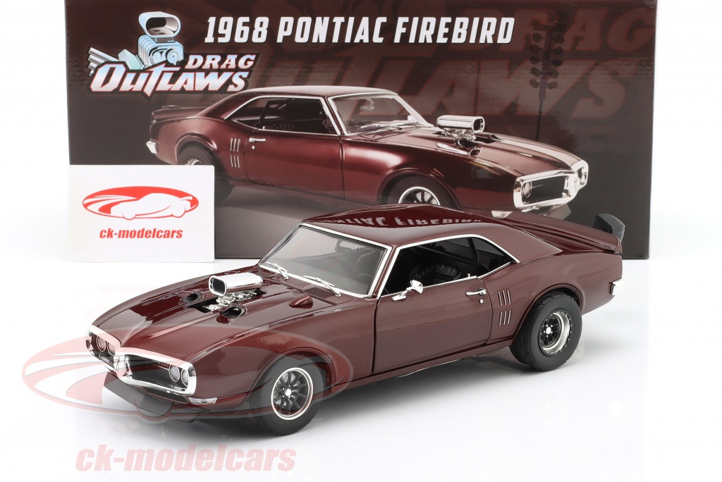 ACME 1968 Pontiac Firebird - Drag Outlaws - Marron Métallisé - 1/18 - A1805216