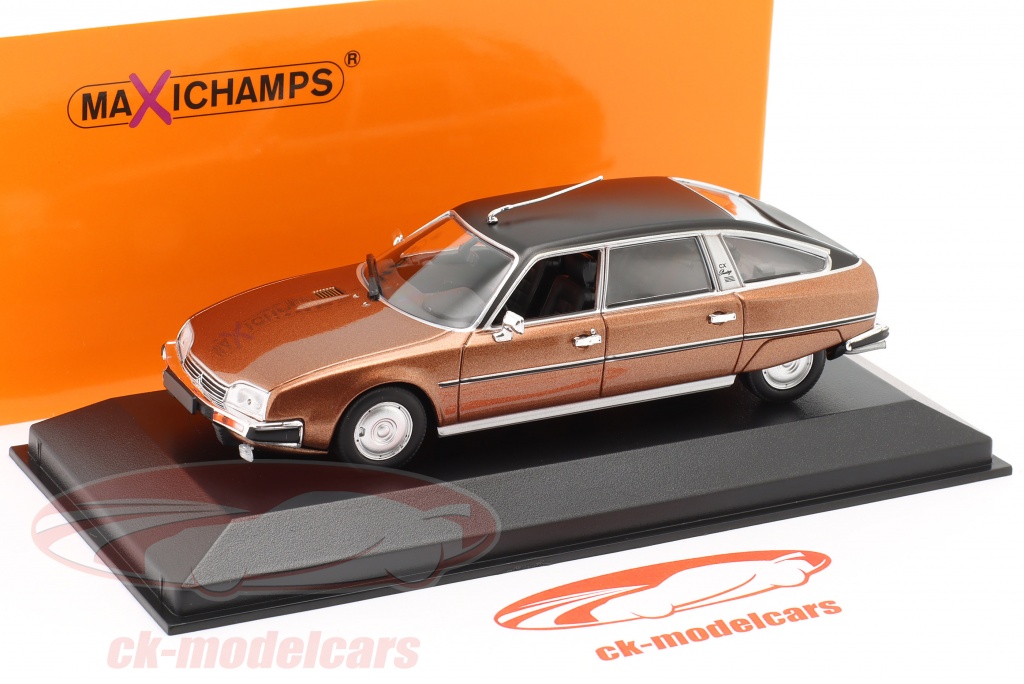 Miniature CITROEN CX 1982 Brun métallique MAXICHAMPS MXC940111401 | Collect World