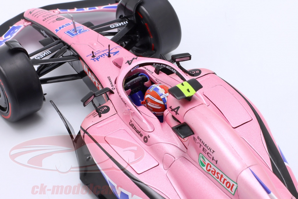 Alonso Modelauto Solido ALP A522 Bahrein GP 2022 - 1/18 Schaalmodel F. Alonso Alonso Modelauto Solido ALP A522 Bahrein GP 2022 - 1/18 Schaalmodel F. Alonso