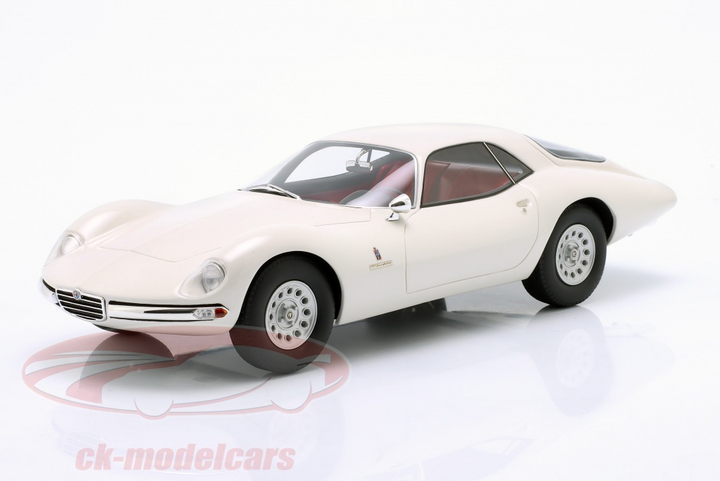 maxima-scale-model-1-18-alfa-romeo-tz2-coupe-pininfarina-1965-blanc-maxima-max001001/