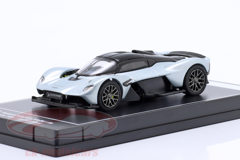 Modèle Réduit Aston Martin Vulcan 1/64 Fine Works - Capot Ouvrant - Neuf Vert
