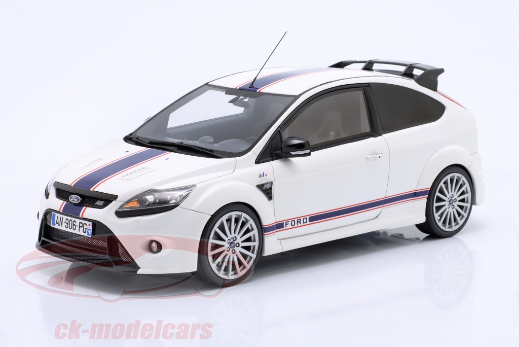 ottomobile-1-18-ford-focus-mk2-rs-lemans-tribute-2010-weiss-ot1009/