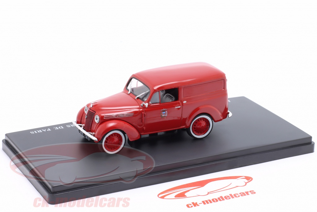Miniature Heco 1/43 – Renault Juvaquatre Version Pinder (modèle Corgi)