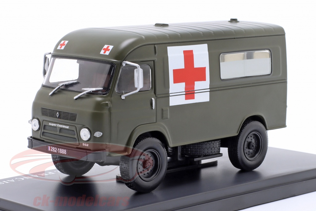 hachette-1-43-renault-saviem-sg-2-e-4x4-sanitaetswagen-armee-frankreich-1968-gruen-abrpa053/