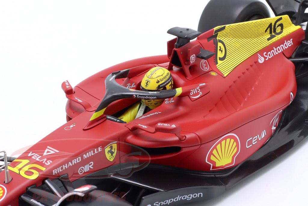 1:18 Charles Leclerc F1-75 Remote Control Car - Die-Cast F1 Racing Car Model With 2.4GHz Remote, #16 - View #9