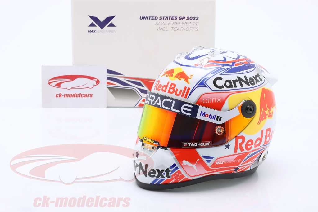 Schuberth 1:2 M. Verstappen Red Bull #1 Gagnant Néerlandais GP Formule 1 Champion Du Monde 2023 Casque M 165713
