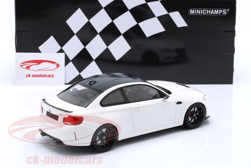 Minichamps 1:18 BMW M2 CS (F87) Baujahr 2020 weiß / schwarze