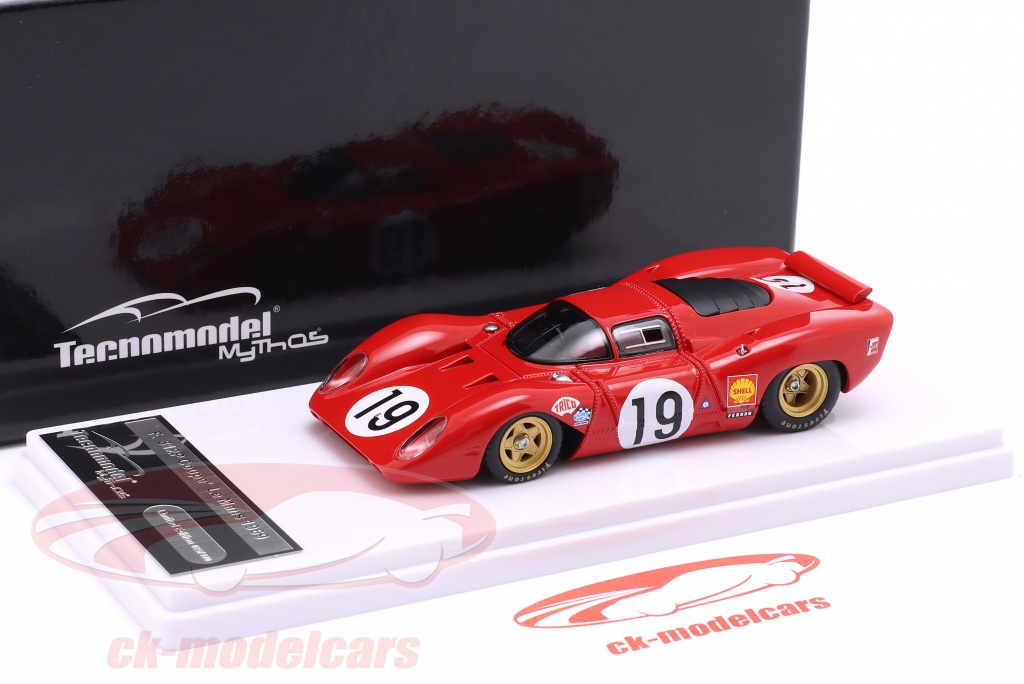 FERRARI 312P 3.0L V12 COUPE TEAM N.A.R.T N 39 24h LE MANS 1970 S.POSEY