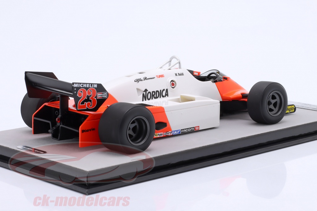 Spark 1:43 Andrea De Cesaris Alfa Romeo 183T #22 2nd Deutschland GP Formel 1 1983 S8804