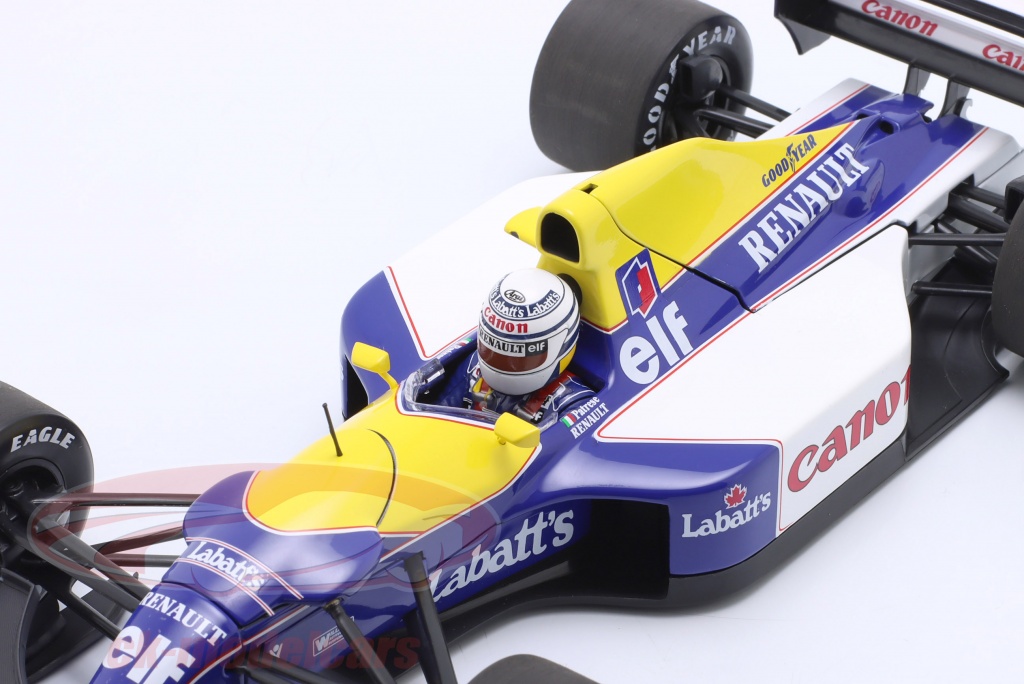 Minichamps 1:18 Riccardo Patrese Williams FW14B #6 formula 1 1992 