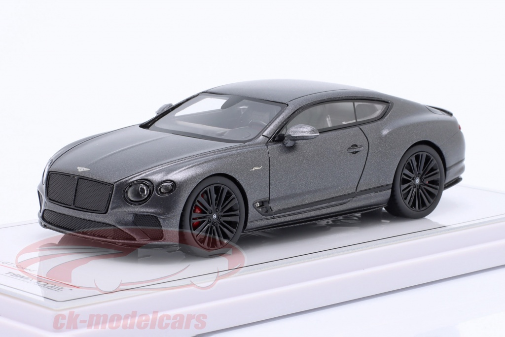 Bentley Continental GT Speed Anno di costruzione 2022 antracite raso 1:43 TrueScale