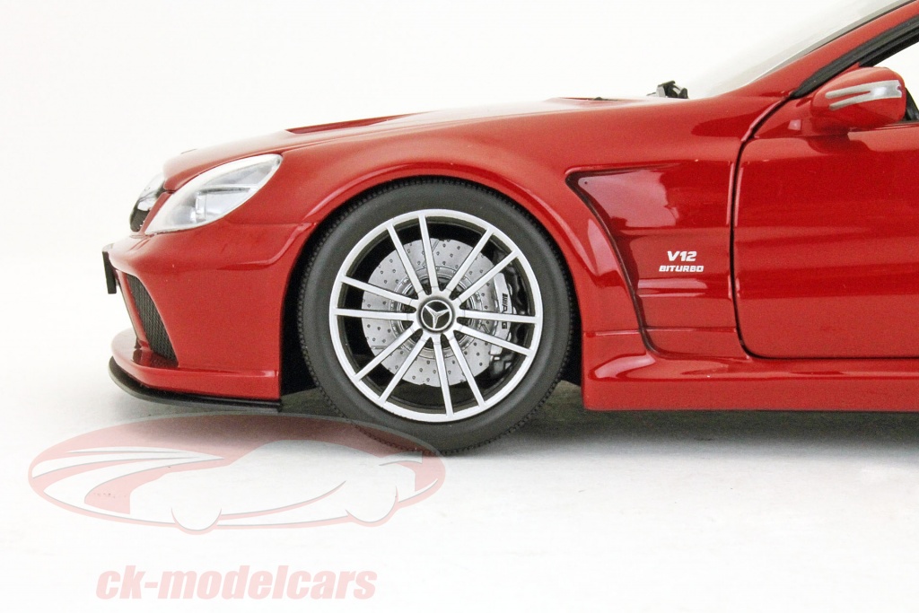 Miniature Mercedes-Benz SL65 AMG Black SERIES 1/18 Mondo Motors